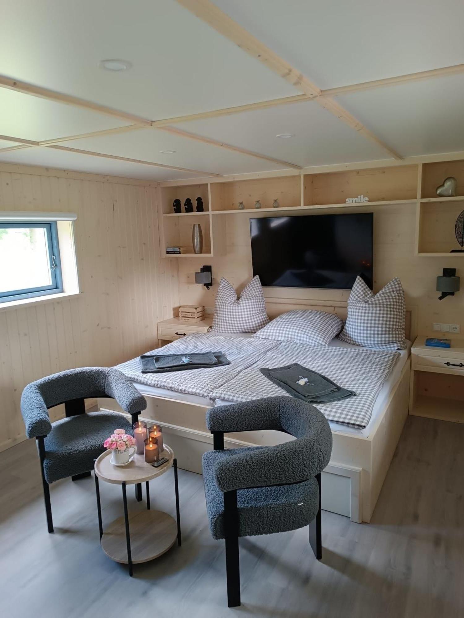 Tiny House & Alpaka-Erlebnis Im Ruhner Land - Naturidylle Pur Ziegendorf Extérieur photo