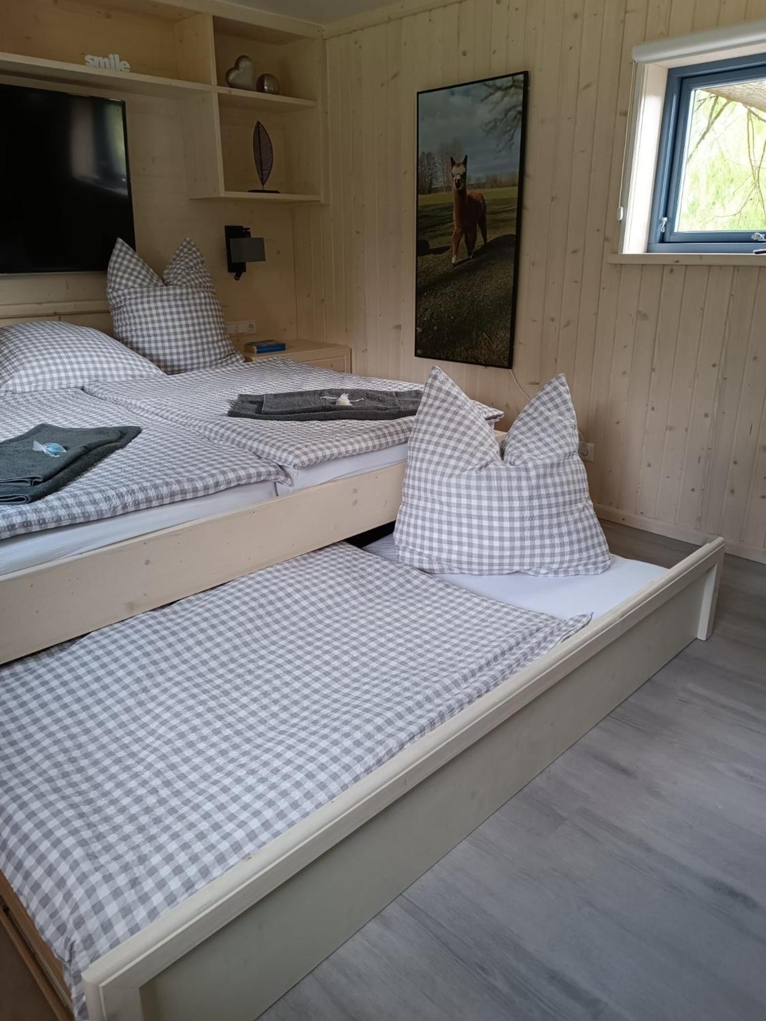 Tiny House & Alpaka-Erlebnis Im Ruhner Land - Naturidylle Pur Ziegendorf Extérieur photo