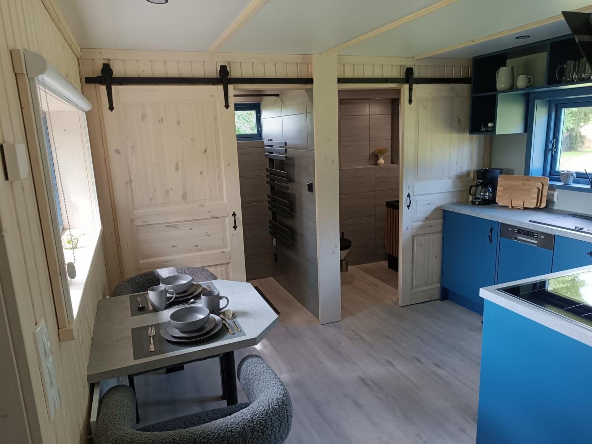 Tiny House & Alpaka-Erlebnis Im Ruhner Land - Naturidylle Pur Ziegendorf Extérieur photo